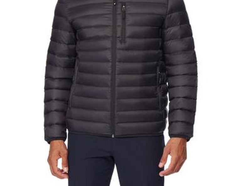 Jaqueta dobrável masculina 32 Degrees, preta, tamanho médio