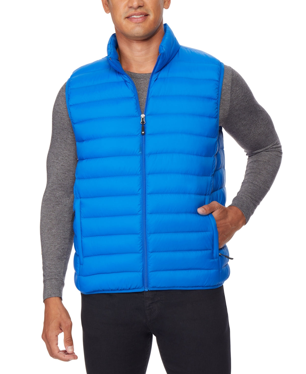 Colete masculino dobrável de plumas 32 Degrees, azul, tamanho XX-G