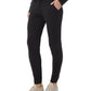 Calça jogger feminina 32 Degrees com cordão, preta, tamanho extragrande