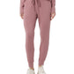 Calça jogger feminina 32 Degrees com cordão, rosa, tamanho extragrande