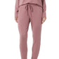 Calça jogger feminina 32 Degrees com cordão, rosa, tamanho extragrande