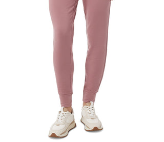 Calça jogger feminina 32 Degrees com cordão, rosa, tamanho extragrande