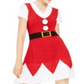 Vestido e chapéu de Papai Noel para festas da Planet Gold Junior, tamanho grande, vermelho