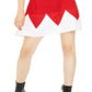 Vestido e chapéu de Papai Noel para festas da Planet Gold Junior, tamanho grande, vermelho