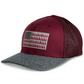 Boné Columbia Mesh Tree Flag Masculino Vermelho Tamanho Grande