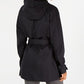 Jaqueta de chuva resistente à água Columbia Pardon My Trench feminina, preta, tamanho grande