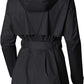 Jaqueta de chuva resistente à água Columbia Pardon My Trench feminina, preta, tamanho pequeno
