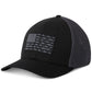 Boné Columbia Masculino PFG Mesh Fish Flag Preto