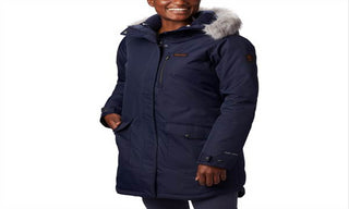 Columbia Women's Suttle Mountain Long Insulated Jacket Blue Size Small