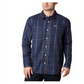 Camisa xadrez Columbia Vapor Ridge III masculina, azul, tamanho extragrande