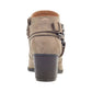 Botas femininas Sansun Almond Toe Fashion Toe, tamanho 7,5 M, marrom, Indigo Rd.