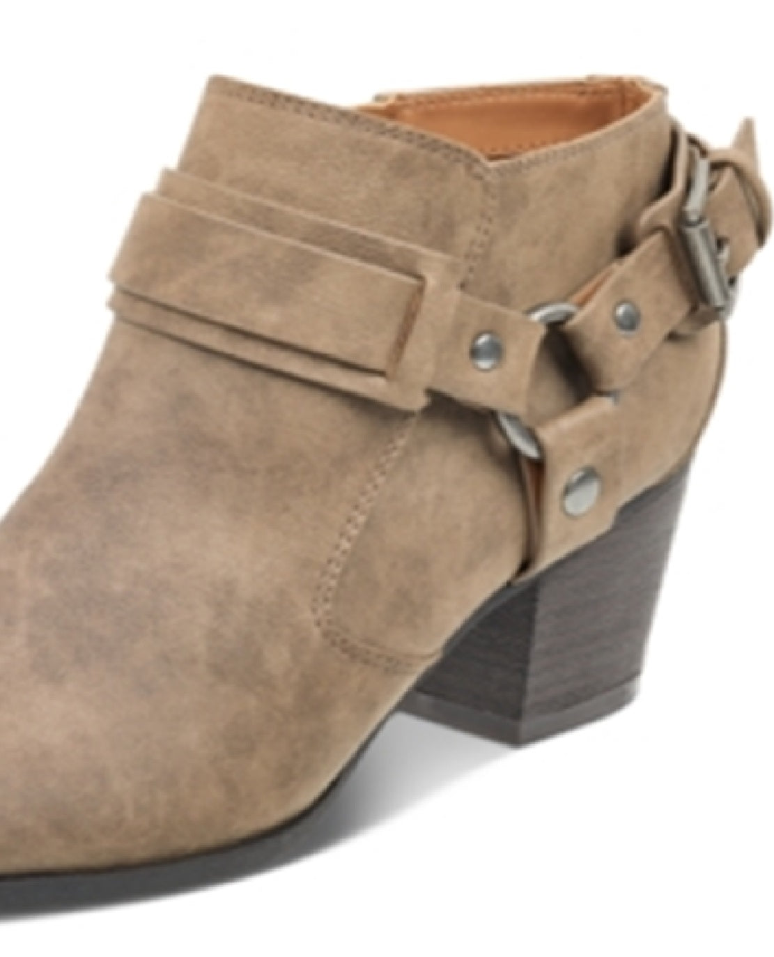 Botas femininas Sansun com fivela Indigo Rd., marrom, tamanho 8 M