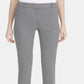 Calça Calvin Klein Feminina Estampada Quadrada Cinza Tamanho 14