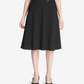 Calvin Klein Saia A-Line Feminina Preta Tamanho 2