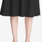 Calvin Klein Saia A-Line Feminina Preta Tamanho 2