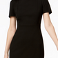 Vestido justo de crepe SeaScuba feminino Calvin Klein, preto, tamanho 2