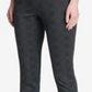 Calça Calvin Klein Feminina Stretch Cropped Glen Plaid Cinza Tamanho Médio