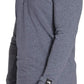 Moletom The North Face TNF Terry Ls Henley Heather Masculino Azul Tamanho P