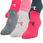 Under Armour Essential 6 Pares Meias Show Rosa Tamanho 6-9