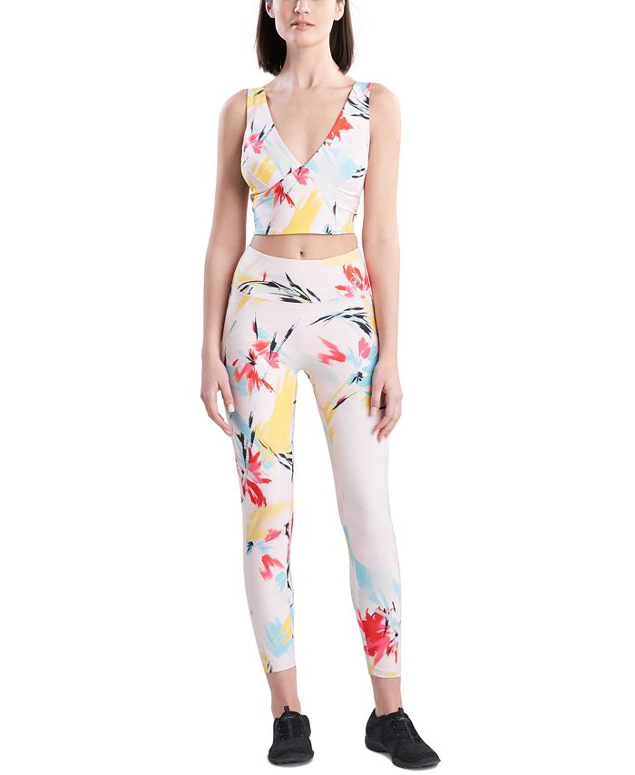 Josie Natori Solstice Cami Cropped Top Feminino Branco Tamanho X-S