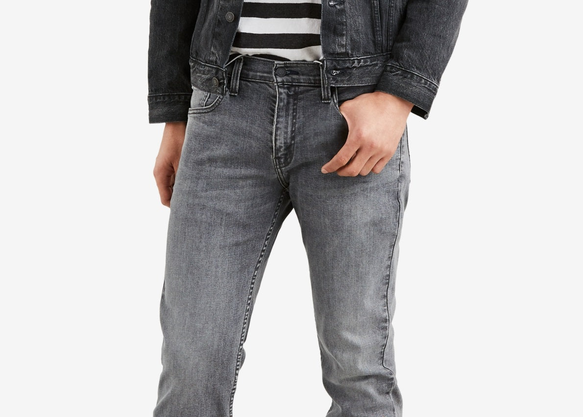 Calça jeans Levi's 511 Slim Fit Masculina Cinza Tamanho 38X32
