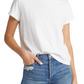 Camiseta feminina Little Goodie Goodie Lover, branca, tamanho médio