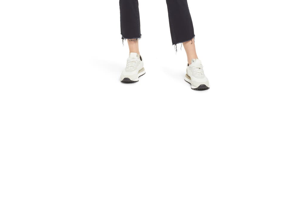 MOTHER Women's Night In Paris The Insider Crop Fray Step Hem Jeans Tamanho 25