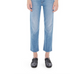 Calça Jeans MOTHER Women's World At My Feet Tomcat Crop Tamanho 28
