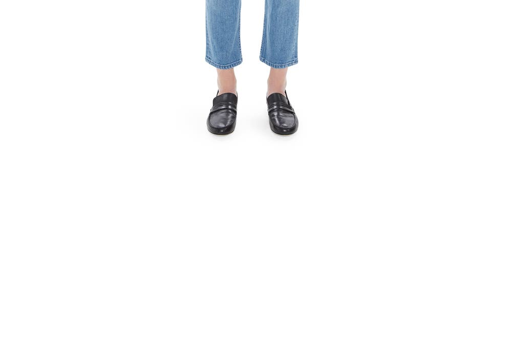 Calça Jeans MOTHER Women's World At My Feet Tomcat Crop Tamanho 28