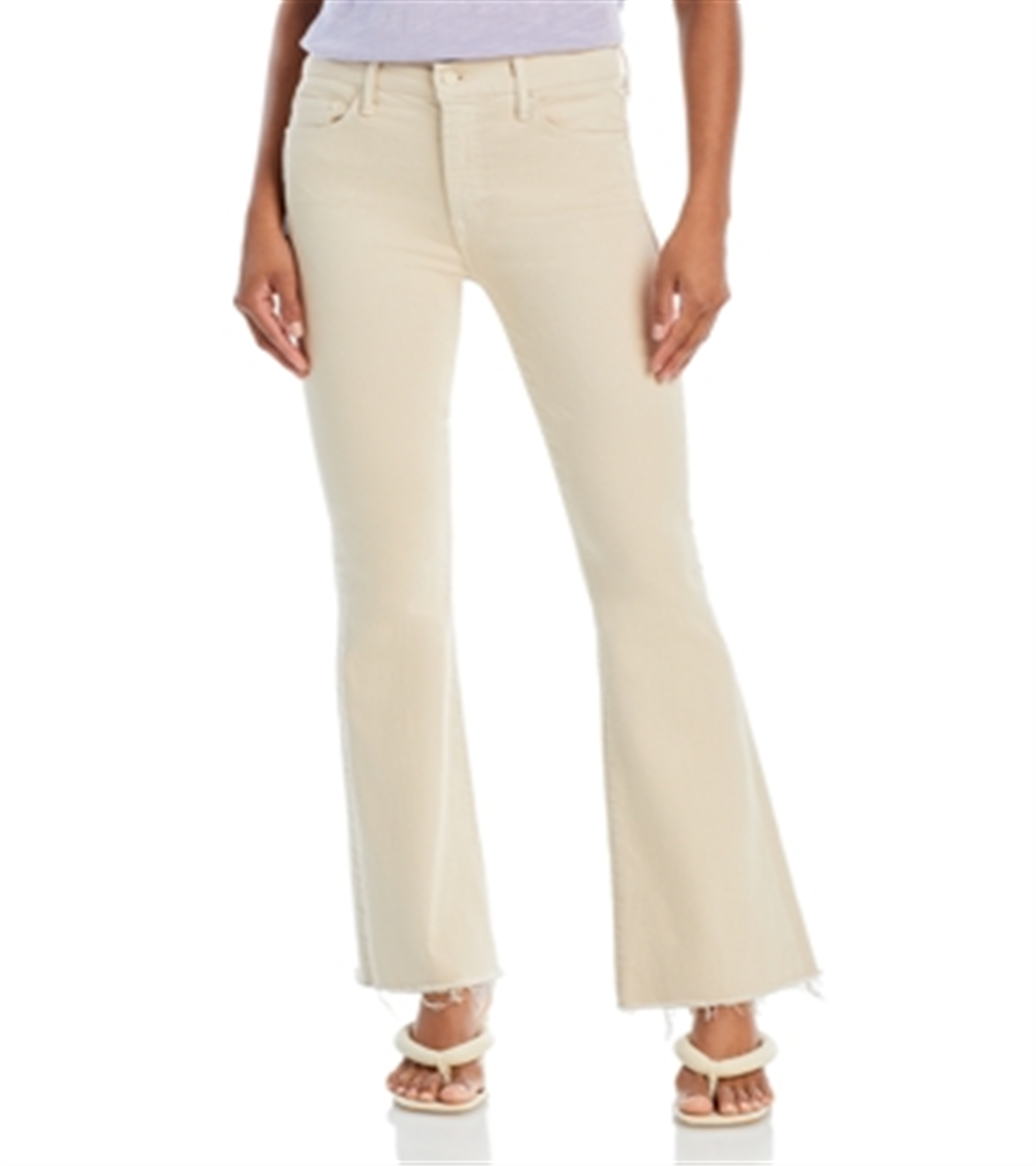 Calça Jeans Flare The Weekender Cintura Média Feminina Mother Marrom Tamanho 27