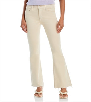 Calça Jeans Flare The Weekender Cintura Média Feminina Mother Marrom Tamanho 27