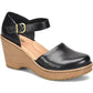 Sapatos femininos Born Women's Nellie Comfort Mary Jane Wedges, pretos