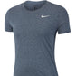 Camiseta Nike Dry Legend Feminina Cinza Tamanho P