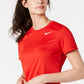 Camiseta Nike Dry Legend Feminina Vermelha Tamanho Médio