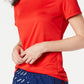 Camiseta Nike Dry Legend Feminina Vermelha Tamanho Médio