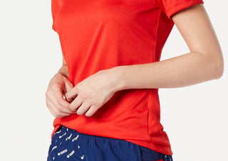 Camiseta Nike Dry Legend Feminina Vermelha Tamanho Grande