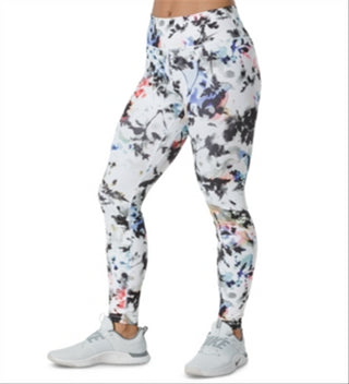 Nike Women's Printed Washed Floral Tights Gray Size X-Large