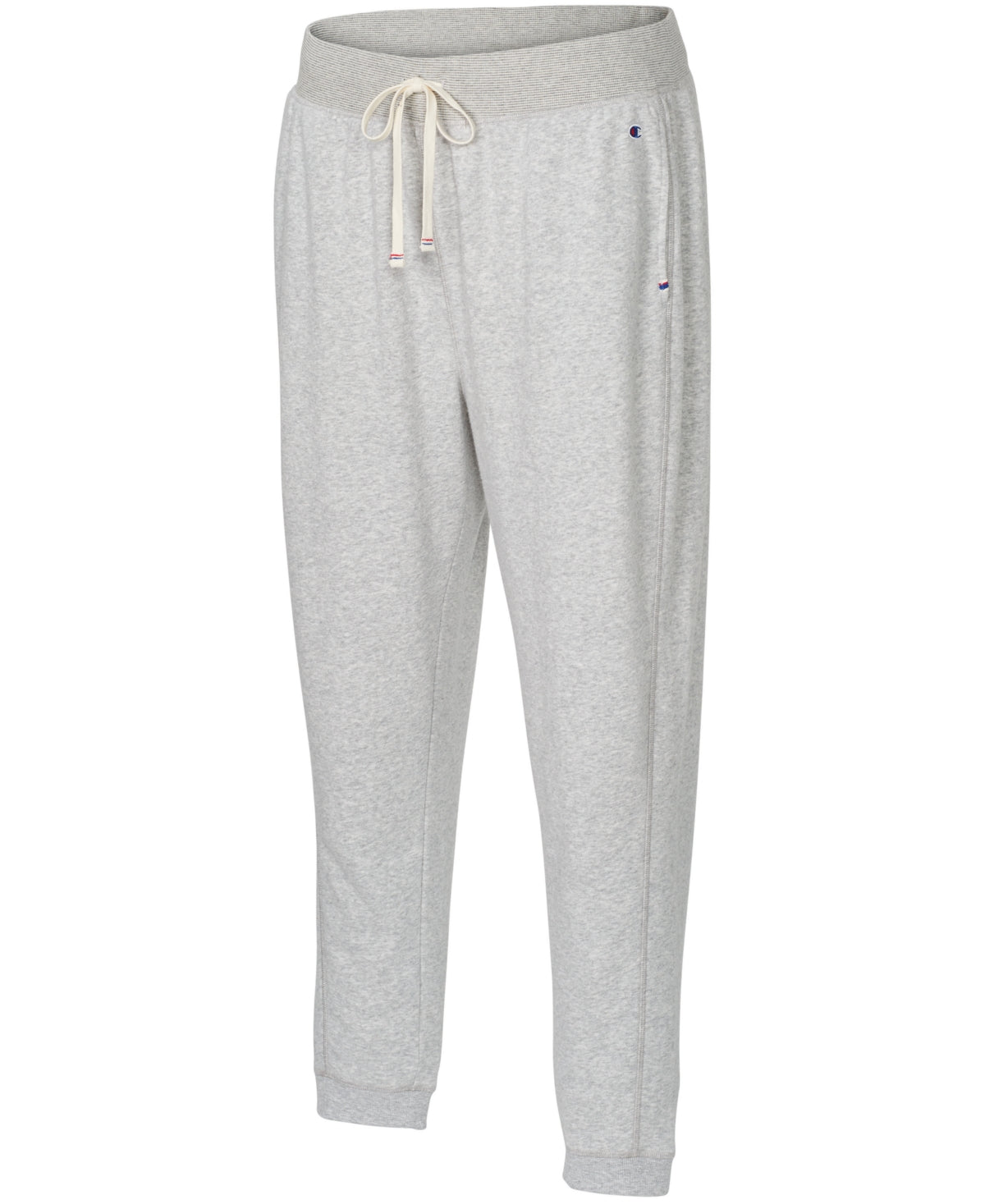 Calça de moletom feminina Champion Heritage French Terry cinza tamanho XX-G