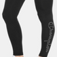 Leggings Champion Double Dry Logo Feminina Preta Tamanho P