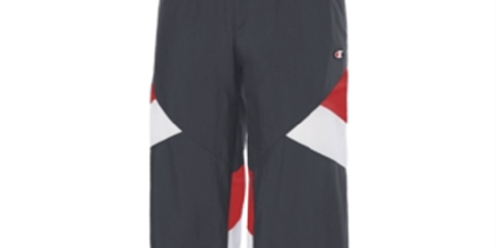 Calça de aquecimento feminina Champion Colorblocked Azul Tamanho P