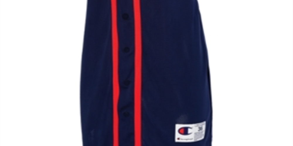 Vestido de beisebol Champion feminino Life Crown Logo Azul Tamanho Grande