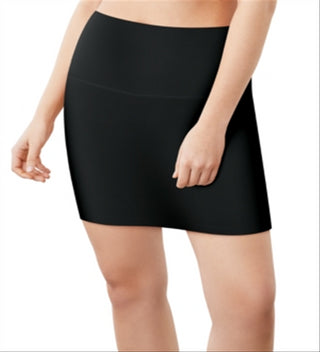 Maidenform Women's Tame Your Tummy Half Slip with Built-in Panty Black Size Medium