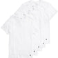 Polo Ralph Lauren Camiseta Masculina Slim Fit Algodão Clássico Gola V Branca Tamanho Grande