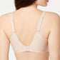Sutiã com aro Bali feminino One Smooth U Ever Smooth, bege, tamanho 36DD