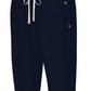Calça de moletom feminina Champion Heritage French Terry azul tamanho XX-G