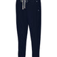 Calça de moletom feminina Champion Heritage French Terry azul tamanho XX-G