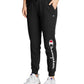 Calça de moletom Champion Powerblend Logo Full Length Feminina Preta Tamanho P