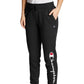 Calça de moletom Champion Powerblend Logo Full Length Feminina Preta Tamanho P