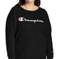 Moletom Champion Powerblend Signature Graphic Feminino Preto Tamanho 4X