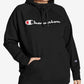 Moletom com capuz Champion Powerblend Logo Feminino Preto Tamanho 2X